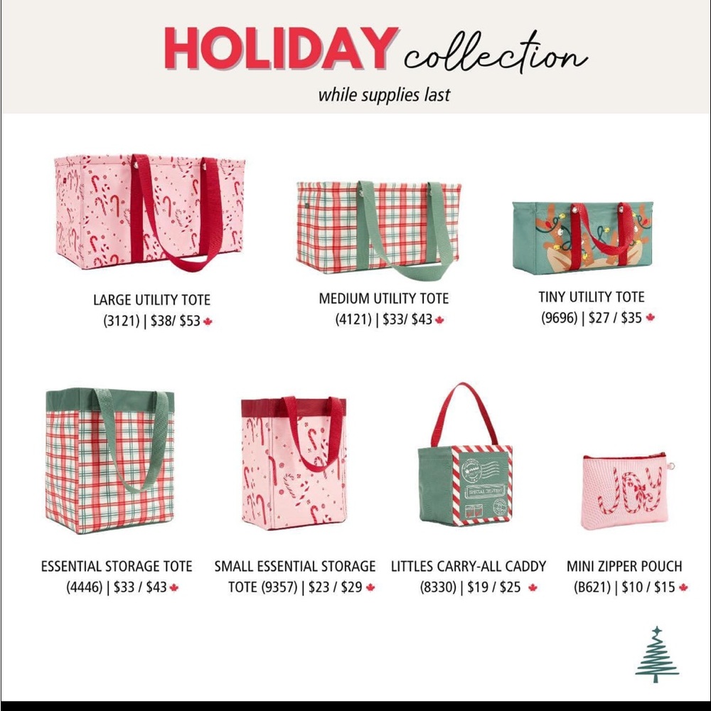 NOT FOR SALE. ISO SMALL ESSENTIAL TOTE IN PEPPERMINT